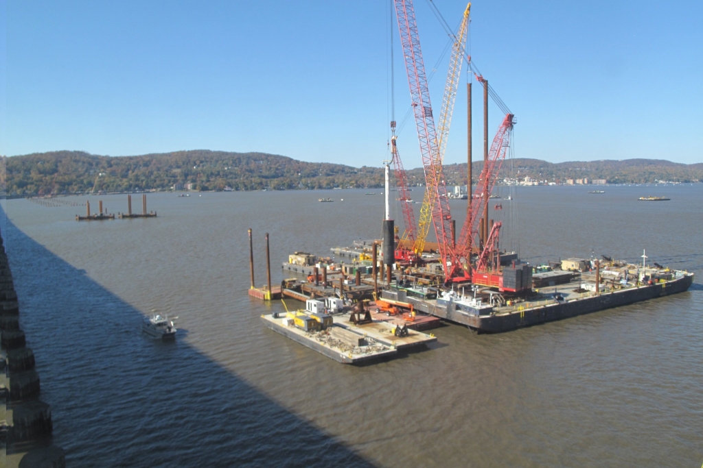 View of the Rockland approach - November 3, 2014
